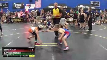 65 lbs Round 4 (6 Team) - Dayton Patterson, Team Gotcha vs Asher Fuller, Ares