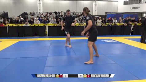 Jonathan W Van Buren vs Andrew McGahon 2024 World IBJJF Jiu-Jitsu No-Gi Championship