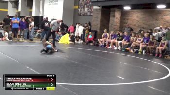 52 lbs Round 2 (6 Team) - Finley Uhlenhake, Braided Brutes Wrestling vs Blair Halsted, Rocky And The Bullwinkles