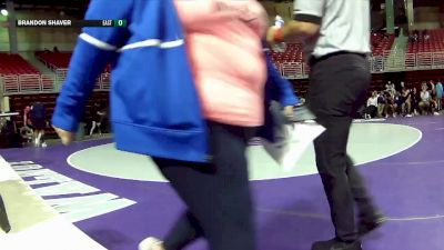 190 lbs Round 2 (4 Team) - Zander Ferguson, Lincoln Southeast vs Brandon Shaver, Cheyenne East