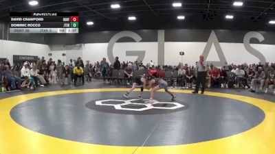75 lbs Round 1 (6 Team) - David Crawford, Ohio Gold vs Dominic Rocco, Junior Terps Xtreme