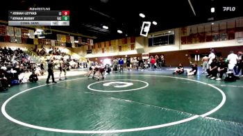 120 lbs Cons. Semi - Josiah Leyvas, La Serna vs Ethan Busby, Vacaville