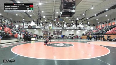 110 lbs Round Of 16 - Imirah Steinbach, Wyandotte HS Girls vs Gentry Phillips, Durant High School Girls