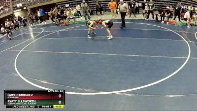 66 lbs Cons. Round 4 - Ryatt Ellsworth, Sublime Wrestling Academy vs Liam Rodriguez, Gold Rush