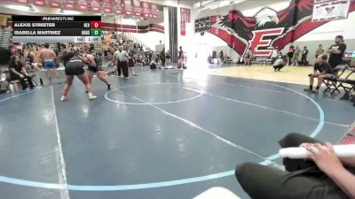 235 lbs Round 3 - Alexis Streeter, Menifee WC vs Isabella Martinez, Threshold Wrestling Club