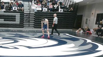 132 lbs 2nd Wrestleback (16 Team) - Drake Goff, Coahulla Creek vs Marcus Clemons, Appling County