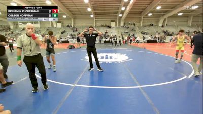 132 lbs Round Of 16 - Benjamin Zuckerman, CT vs Colson Hoffman, GA