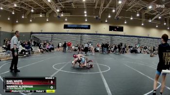 96 lbs Round 2 (4 Team) - Warren Alderman, VA Team Predator vs Kael White, Brawler Elite