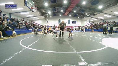 46 lbs Consolation - Gerami President, Victory Grappling Club vs Ledger Perrier, Collinsville Cardinal Youth Wrestling