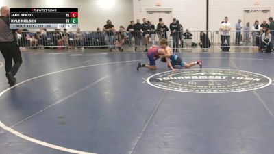 120 lbs Round Of 128 - Jake Benyo, PA vs Kyle Nielsen, TN