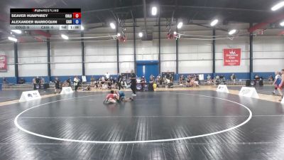 75 lbs Seaver Humphrey, Colorado vs Alexander Marroquin, California Silver