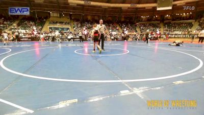 73 lbs Round Of 32 - Kacy Purmal, Tiger Trained Wrestling vs Quintin Faull, RedWave Wrestling