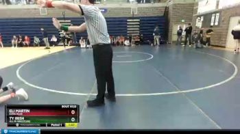 120 lbs Cons. Semi - Ty Irish, All In Wrestling vs Eli Martin, Kuna Klub
