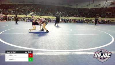 108 lbs Consi Of 16 #1 - CONSTANCE ODELL, Perry Wrestling Academy vs Lillian Lopez, SEO Wrestling Club