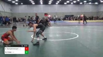 125 lbs Consolation - Carter Senephimmachack, Hurricane Wrestling Academy vs Michael Fister, Utica