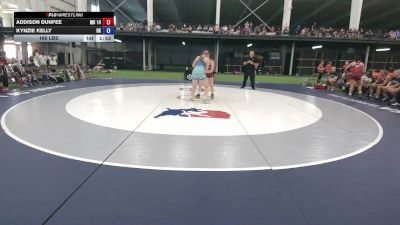 165 lbs Addison Dunfee, Missouri vs Kynzie Kelly, Oklahoma