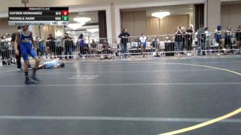 74 lbs Quarterfinal - Kayden Hernandez, Dethrone WC vs Pookela Kaiwi, Hana Elite