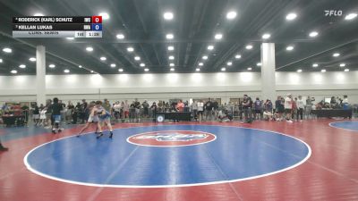 138 lbs Cons. Semis - Roderick (Karl) Schutz, Ironclad Wrestling Club vs Kellan Lukas, Rogue Wrestling Academy