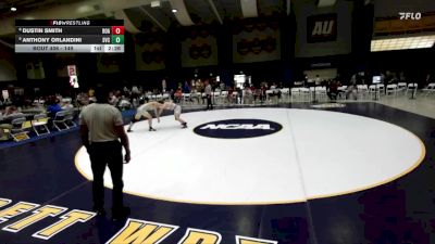 149 lbs 7th Place Match - Dustin Smith, Roanoke College vs Anthony Orlandini, St. Vincent College