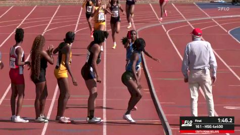 Watch High School Girls 4x400 Relay Prelims (Event 161) At 2026 Penn Relays