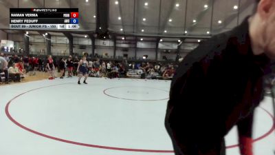 Junior FS - 157 lbs Champ. Round 2 - Noah Saqallah, Washington vs Isaac Marshall, Hood River Valley High School Wrestling