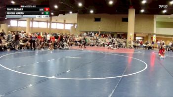 144 lbs Round 1 (6 Team) - Mycah Martin, Skull & Crossbones vs Tony Brewer, All American WC