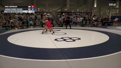 86 kg Cons. Sub-rd Of 16 - Paul Detwiler, All Navy Wrestling vs Adrian Perez Pulido, California