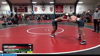 170 lbs Quarterfinal - Trenton Williams, Liberty (Wentzville) vs Aiden Summers, Liberty (Wentzville)
