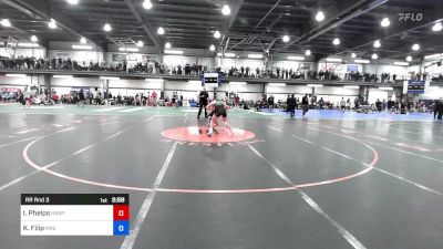 109-BLACK lbs Rr Rnd 3 - Isabella Phelps, Harpursville vs Keira Filip, Minisink