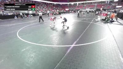 D3-126 lbs Cons. Round 1 - Logan McVeigh, Glenwood City vs Jake Buss, Weyauwega-Fremont