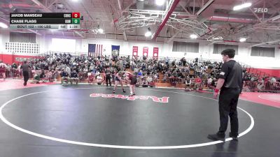 190 lbs Consi Of 8 #1 - Jakob Manseau, Concord vs Chase Flagg, Bow