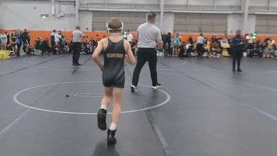 76 lbs Round 1 (4 Team) - Logan Eckart, Neighborhood Wrestling vs Easton Ginn, Rising Kingz