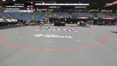 160 lbs Cons. Round 4 - Taydem Khamjoi, Texas Wesleyan vs 2 Flor Parker Borrero, Evergreen State