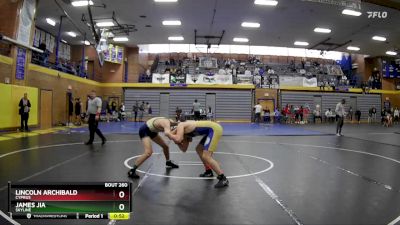 150 lbs Cons. Round 3 - James Jia, Skyline vs Lincoln Archibald, Cyprus