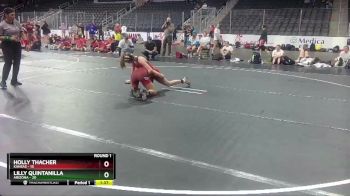 W 106 lbs Round 1 (4 Team) - Holly Thacher, Kansas vs Lilly Quintanilla, Arizona