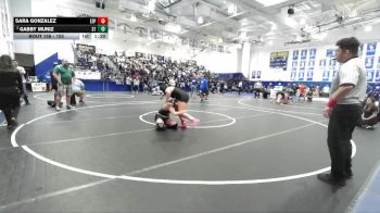 155 lbs Champ. Round 1 - Sara Gonzalez, Esperanza vs Gabby Muniz, South Torrance