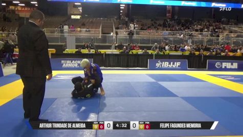 Felipe Fagundes Memoria vs Arthur Trindade De Almeida 2025 Pan Jiu Jitsu IBJJF Championship