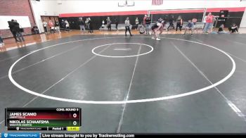 175 lbs Cons. Round 5 - Nikolas Schaafsma, Wheaton (NORTH) vs James Scanio, LIBERTYVILLE