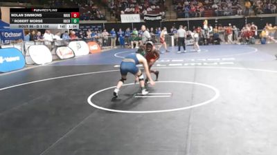 D 1 150 lbs Champ. Round 1 - Robert Morse, Holy Cross vs Nolan Simmons, Haughton