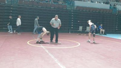 126 lbs Quarterfinal - Kale Burgess, Wren vs Marcus Foulk, May River