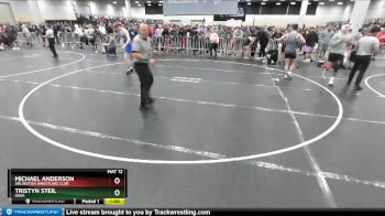 150 lbs Cons. Round 3 - Michael Anderson, Arlington Wrestling Club vs Tristyn Steil, Iowa