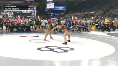 145 lbs Cons. Sub-rd Of 16 - Elena Carter, Virginia vs Aaliyah Morrow, New York