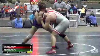 170 lbs Semis (4 Team) - Aidan Bowers, Christian Brothers vs Michael Kinsey, Baylor School