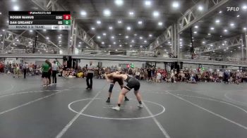 157 lbs Round 2 (8 Team) - Dan Greaney, New England Gold vs Roger Manus, Capital City WC