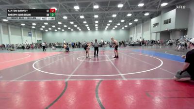 138 lbs Round Of 16 - Kixten Barney, UT vs Joseph Gosselin, NH