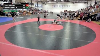 157 lbs Quarterfinal - Brian Barrett Jr., Manchester vs Luke Robards, Indianapolis