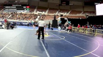 126-D3 Quarterfinal - Alex McMorine, Mesquite High School vs Ammon Kriser, Walden Grove High School