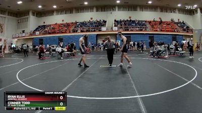 190 lbs Champ. Round 1 - Ryan Ellis, Gerstell Academy vs Conner Todd, St. Mary`s Ryken