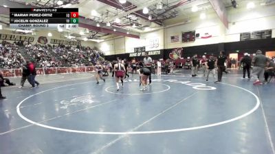 130 lbs Champ. Round 2 - Jocelin Gonzalez, Victor Valley vs Mariah Perez-Ortiz, La Quinta/La Quinta