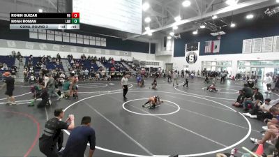 74 lbs Cons. Round 3 - Noah Roman, LAWC vs Ronin Guizar, Powerline Wrestling